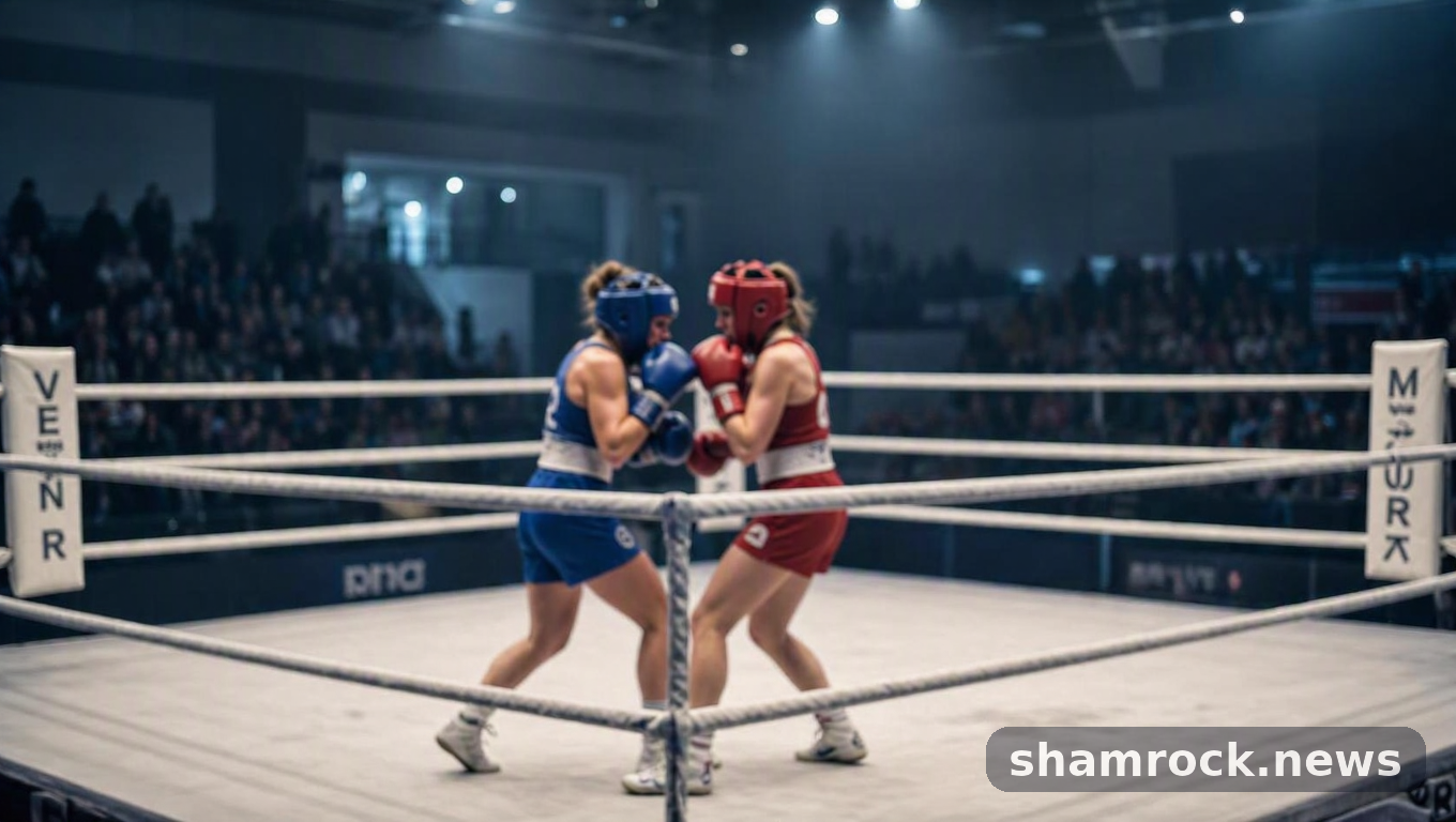 Иллюстрация к новости: Ирландская боксёрша выиграла чемпионат Европы в весе до 75 кг