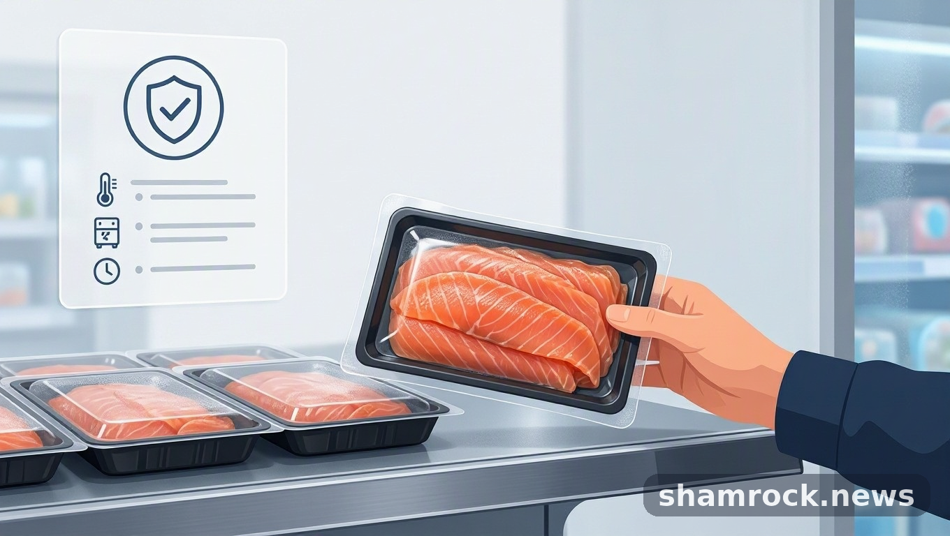 Иллюстрация к новости: Управление по безопасности пищевых продуктов Ирландии объявило отзыв партий копчёного лосося